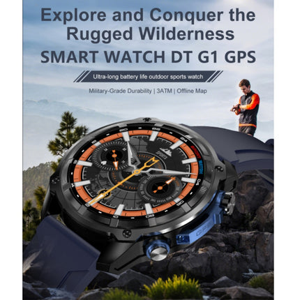 IP68 Waterproof Smart Watch with 1.43 Inch AMOLED Screen, Compass and Sports Modes