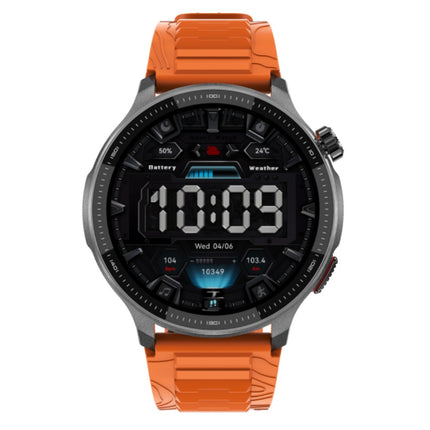 Rechargeable Smart Watch for Men with AMOLED Screen, 4GB Storage and 3ATM Waterproof Design