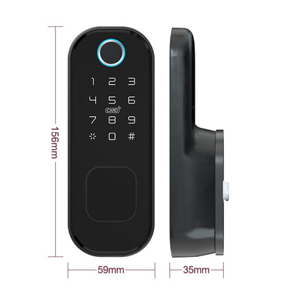 Smart Biometric Fingerprint Door Lock with WiFi App Control for Home, Office and Hotel Doors