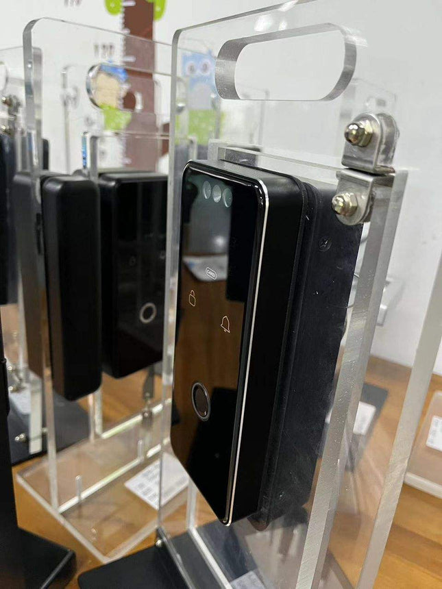 Smart Fingerprint Door Lock for Glass Doors with App Control and Aluminium Alloy Construction