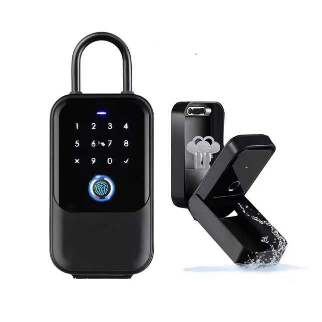 Smart Electronic Key Safe Box Wall Mounted with Wi-Fi and Bluetooth Access