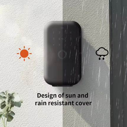 Smart Electronic Key Safe Box Wall Mounted with Wi-Fi and Bluetooth Access