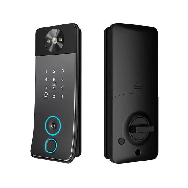 WiFi Smart Digital Door Lock with Camera, Doorbell and Remote App Control