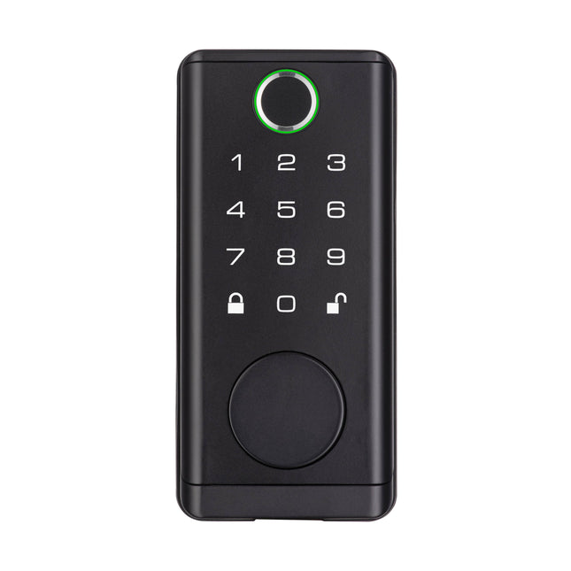 Smart Electronic Door Lock with Fingerprint, Password, IC Card, App Control and Key Access