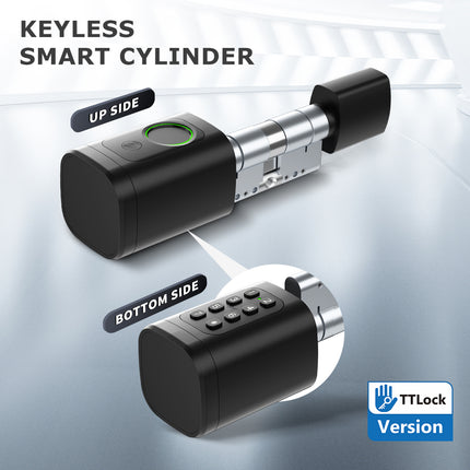 ANSI Grade 3 Double Cylinder Door Lock with 60mm Backset Nickel Plated Finish and 2 Keys