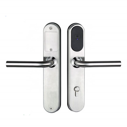 Electronic RFID Hotel Door Lock 304 Stainless Steel Smart Lock for Hotel Sliding Doors