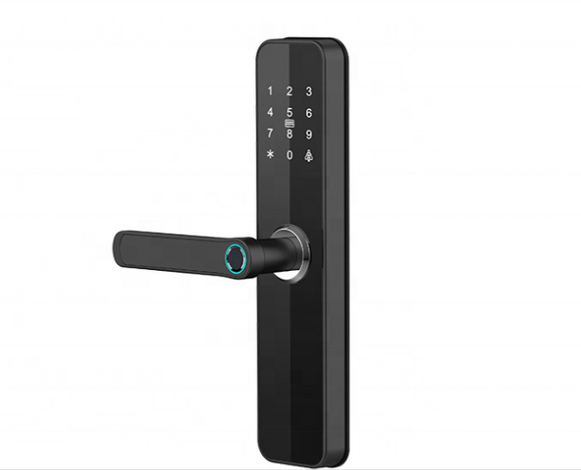 Smart Wi-Fi Fingerprint Door Lock with Bluetooth App Access for Home and Office