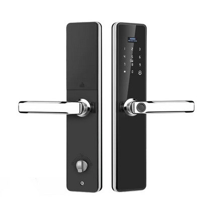 Smart Fingerprint Door Lock with App Control, Password, Card and Key Access for Outdoor Doors