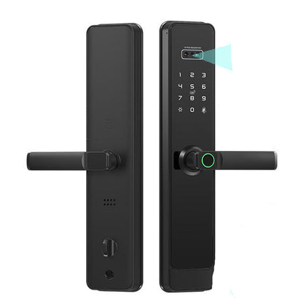 Smart Digital Door Lock with Face Recognition, Camera, TTLock App and Multiple Unlock Methods