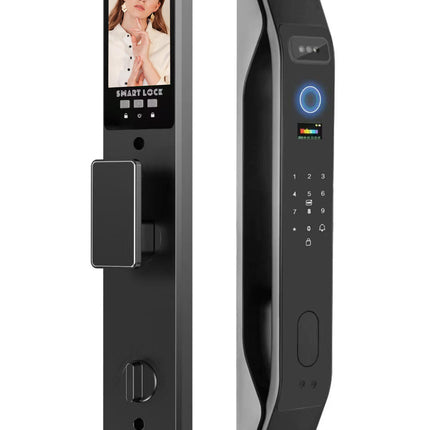 Smart Fingerprint Door Lock with Face Recognition, Tuya App Access and Cloud Connectivity
