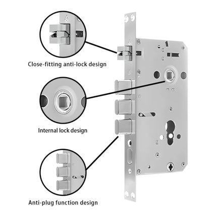 Electronic RFID Door Lock with Digital Key Access for Hotel and Apartment Doors