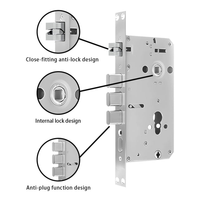 Electronic RFID Door Lock with Digital Key Access for Hotel and Apartment Doors