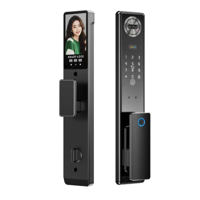 Electronic Hotel Door Lock with RFID Card and Password Entry System