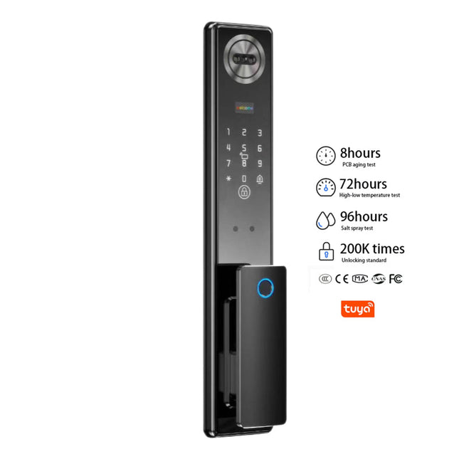 Electronic Hotel Door Lock with RFID Card and Password Entry System
