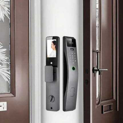 Smart Fingerprint Door Lock with Tuya App, Matter Support and Electronic Keyless Entry