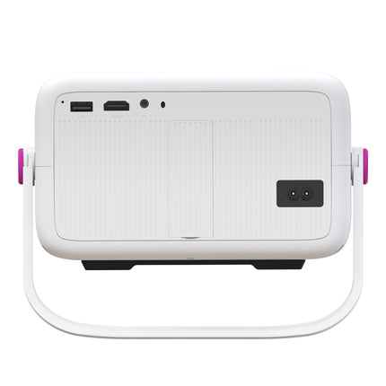 Smart LCD Projector with Android 11, Dual Band WiFi 6, Electric Focus and Portable Carry Bag