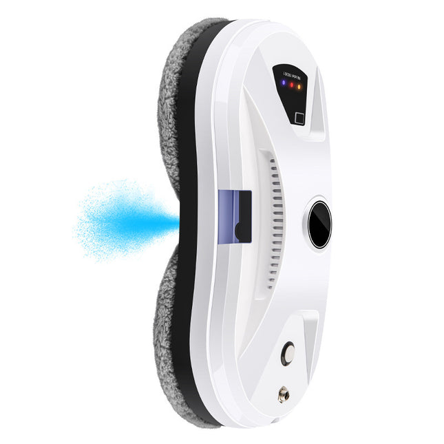 Electric Window Cleaning Robot with 3 Cleaning Modes, 180 Minute Backup Battery and 70ml Water Tank