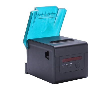 80mm Auto Cutting Thermal Receipt Printer with USB LAN Interface and Alarm Function