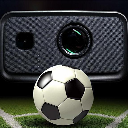 Android 12 LCD Projector with Large Display and 1080P Resolution Support for Home Entertainment