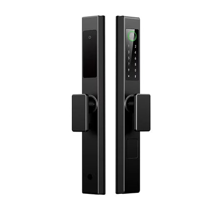 Aluminum Alloy Smart Lock with Tuya App Control and Multiple Unlock Methods