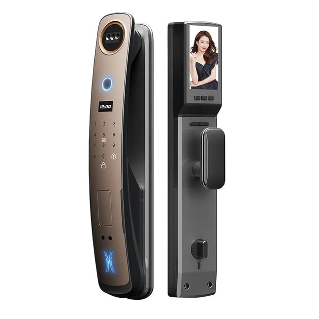 WiFi Smart Door Lock with Fingerprint, Password, Face Recognition and App Access