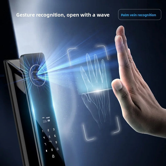 Smart WiFi Door Lock with Camera, Face Recognition and Video Intercom