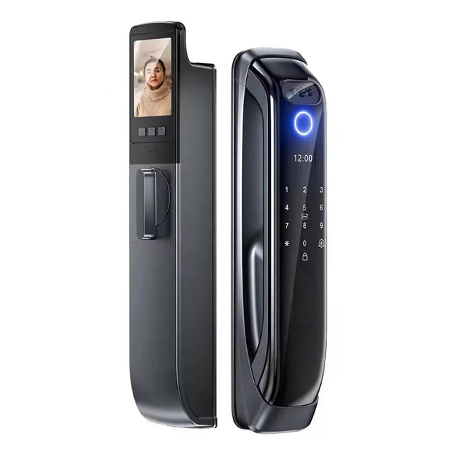 Smart Fingerprint Door Lock with Tuya App, Remote Access and Multiple Unlock Methods