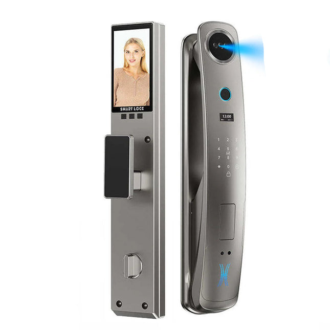 WiFi Smart Door Lock with Facial Recognition, Fingerprint Scanner and App Control