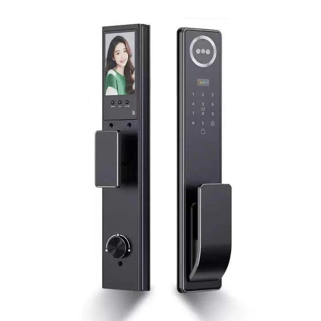 WiFi Smart Digital Door Lock with Face Recognition, Fingerprint, Password and Keyless Entry