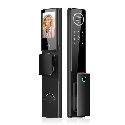 Digital Smart Door Lock with Face Recognition, Fingerprint, Password and Key Entry