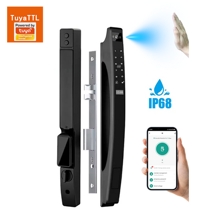 WiFi Smart Door Lock with Face Recognition, Fingerprint, Camera & Multiple Unlock Methods