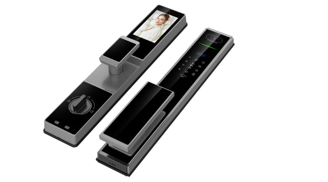 Automatic Smart Door Lock with Face Recognition, Fingerprint, Password and Camera