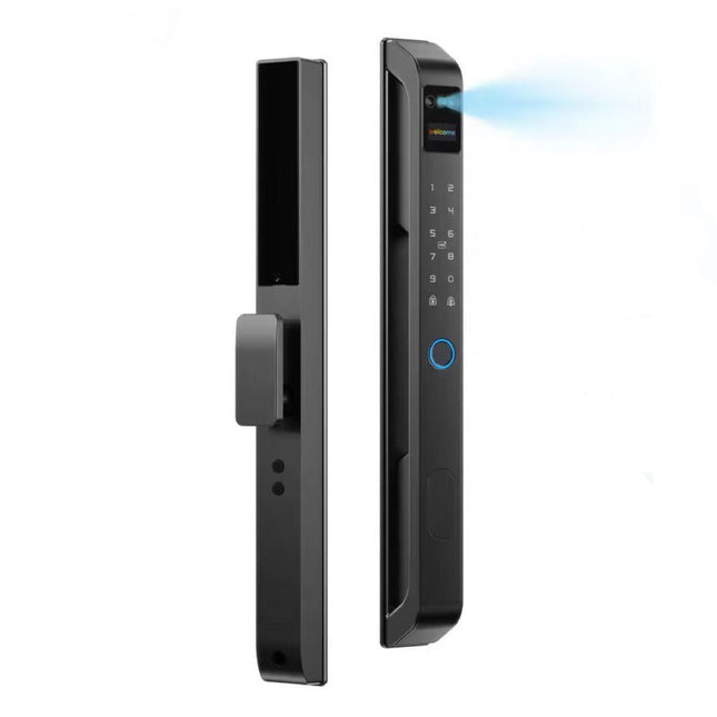 Digital Smart Lock with Tuya App Control, Fingerprint Reader and Rechargeable Battery