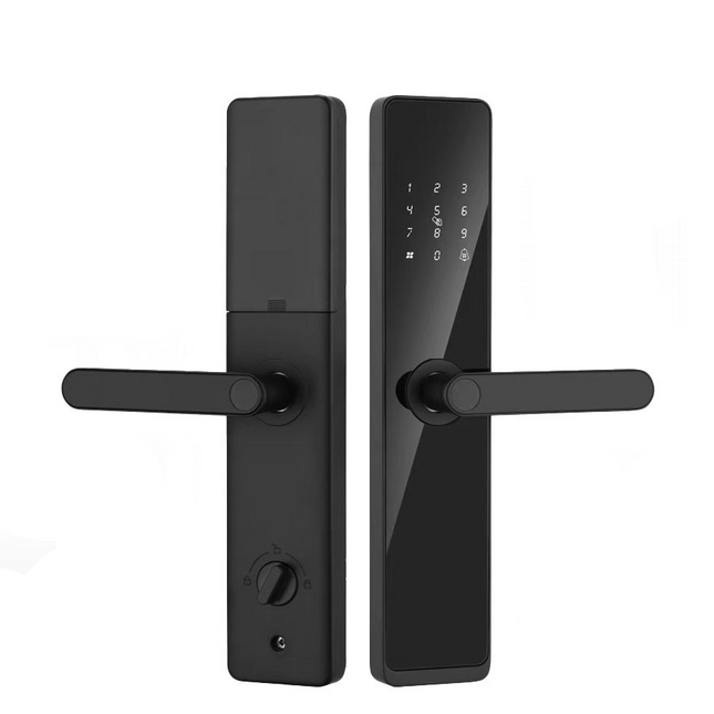 Smart Door Lock with Fingerprint, WiFi App Control, Camera and Password Access for 40-120mm Doors