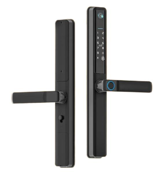WiFi Smart Door Lock with Fingerprint, Password, Card and Key Unlock Options