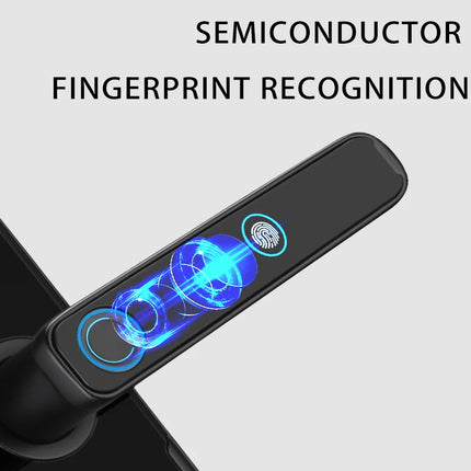 Smart WiFi Digital Door Lock with Fingerprint, PIN, Card and Key Access