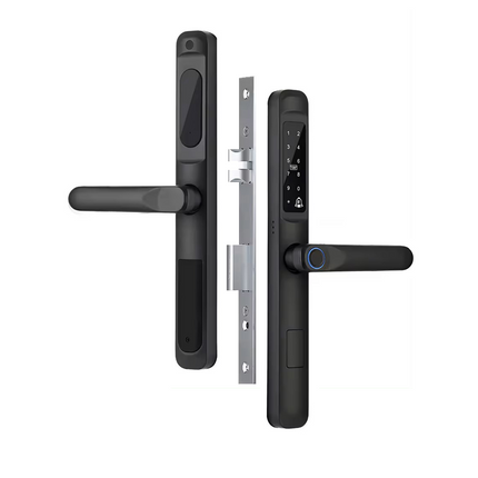 Smart Door Lock with Fingerprint, Password, Card and Key Entry, WiFi Connectivity