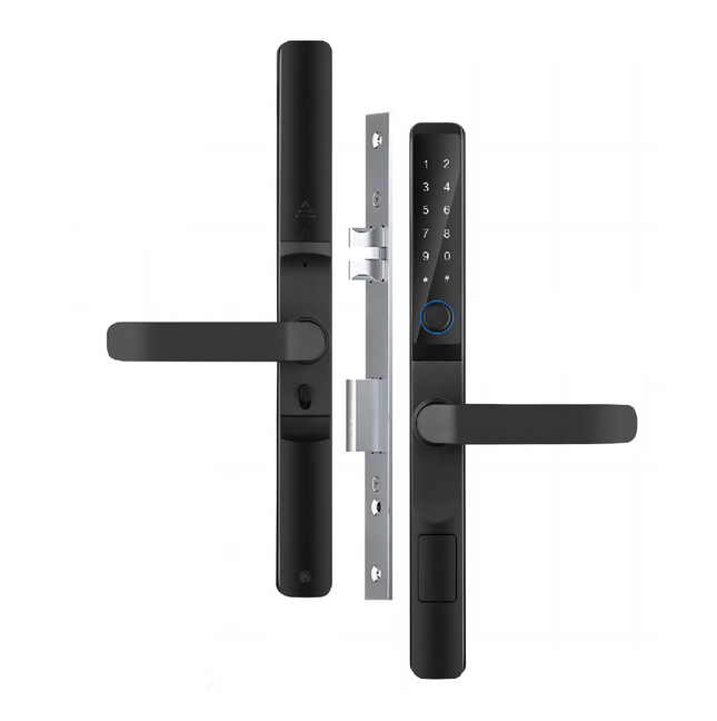 Waterproof Smart Door Lock with Fingerprint, RFID Card and Tuya App