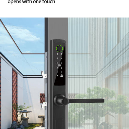 Biometric Smart Door Lock with WiFi App, Fingerprint and Multiple Unlock Options