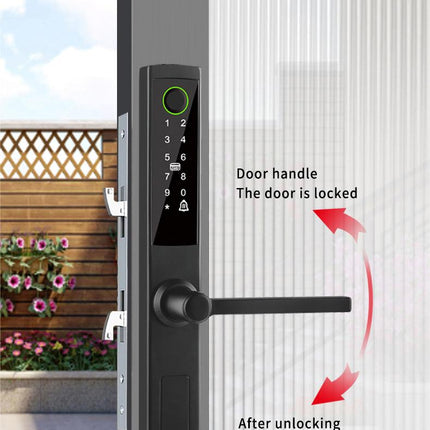 Biometric Smart Door Lock with WiFi App, Fingerprint and Multiple Unlock Options
