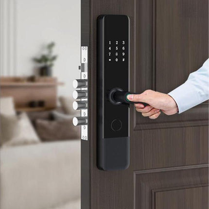 Digital Smart Door Lock with Fingerprint, Password, Card and App Access