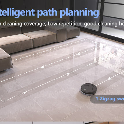Smart Robot Vacuum Cleaner with Mopping, HEPA Filter, App Control and 3500Pa Suction