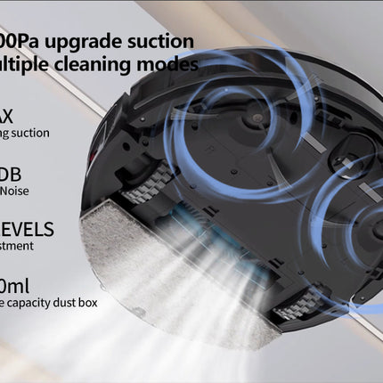 Smart Robot Vacuum Cleaner with Mopping, HEPA Filter, App Control and 3500Pa Suction