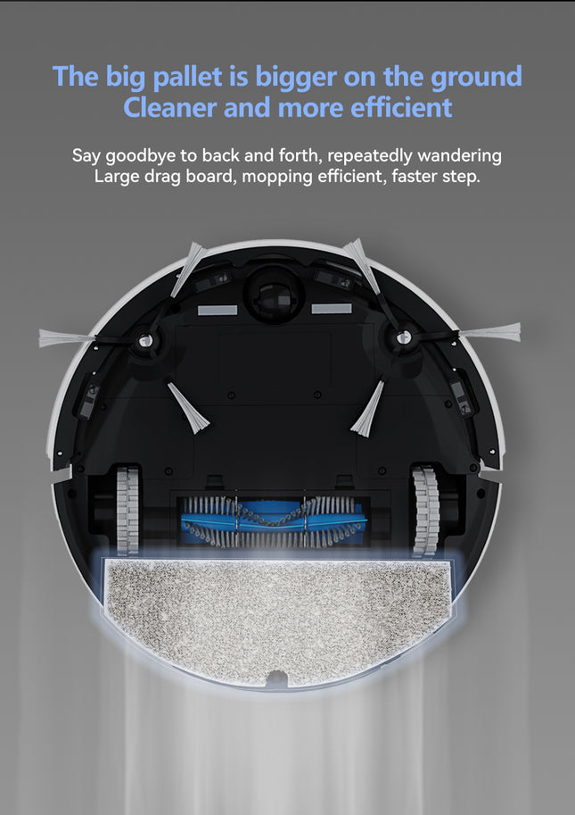 Smart Robot Vacuum Cleaner with Mopping, HEPA Filter, App Control and 3500Pa Suction