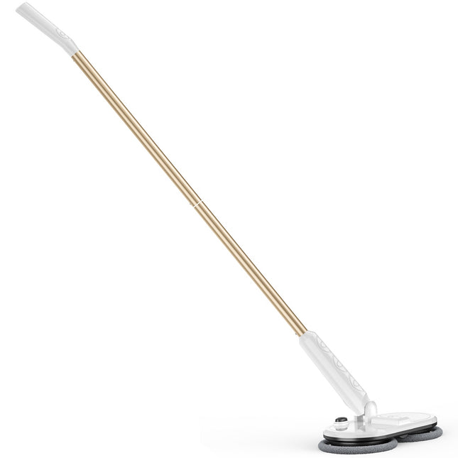 Cordless Electric Floor Mop 15W with 2000mAh Battery for Wet and Dry Cleaning