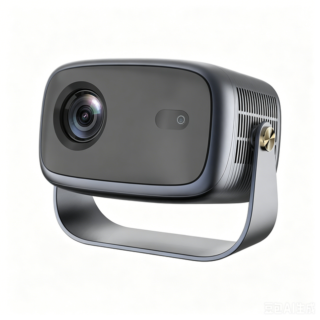Portable Android 12 Projector 720P HD with WiFi, 200 ANSI Lumens and 32-100 Inch Display