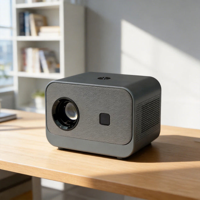 1080P LCD Projector with 4K Support, Android 12, WiFi 6 and Auto Keystone Correction