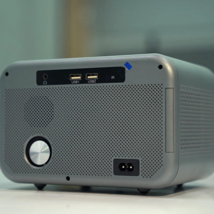 1080P LCD Projector with 4K Support, Android 12, WiFi 6 and Auto Keystone Correction