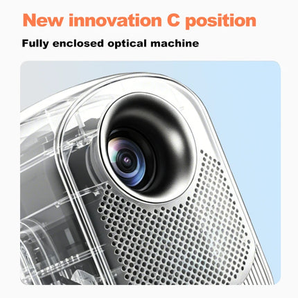 Smart 1080P LCD Projector with Auto Focus, 3D Support and Built-In Stereo Speakers
