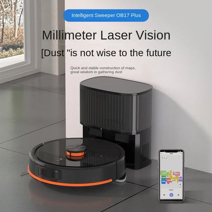 Automatic Robot Vacuum Cleaner with Planned Cleaning and Rechargeable Dock